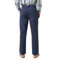 Mid Blue - Back - Maine Mens Premium Chino Trousers