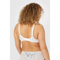 Black-White - Back - Gorgeous Womens-Ladies Meadow Floral Bra