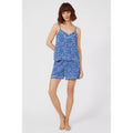 Bright Blue - Lifestyle - Debenhams Womens-Ladies Meadow Viscose Pyjama Top