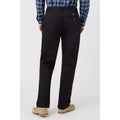 Black - Back - Maine Mens Premium Chino Trousers