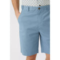 Blue - Side - Maine Mens Premium Chino Shorts