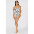 Multicoloured - Lifestyle - Gorgeous Womens-Ladies Jungle Underwired One Piece Swimsuit