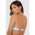 Multicoloured - Back - Gorgeous Womens-Ladies Jungle Strapless Bikini Top