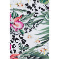 Multicoloured - Side - Gorgeous Womens-Ladies Jungle Skirted One Piece Swimsuit