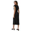 Black - Back - Principles Womens-Ladies Jersey Ruched Side Midi Dress