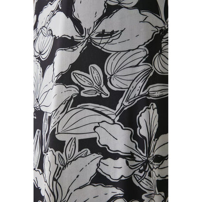 Black-White - Lifestyle - Principles Womens-Ladies Floral Mesh Sweetheart Midi Dress
