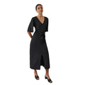 Black - Front - Principles Womens-Ladies Jersey Waist Tie Dress