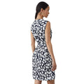 Navy - Back - Principles Womens-Ladies Spotted Pocket Sleeveless Dress
