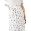 Ivory - Side - Maine Womens-Ladies Ditsy Print Tiered Midi Skirt