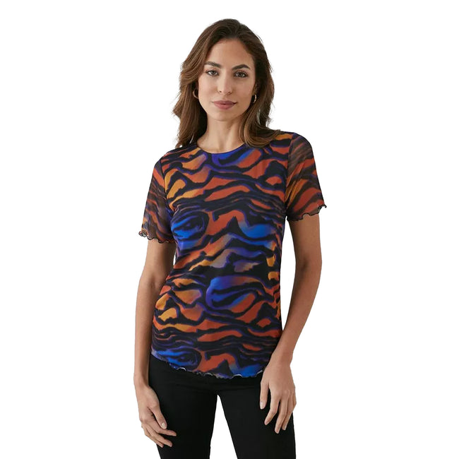 Principles Womens/Ladies Tiger Mesh T-Shirt | Discounts on great Brands