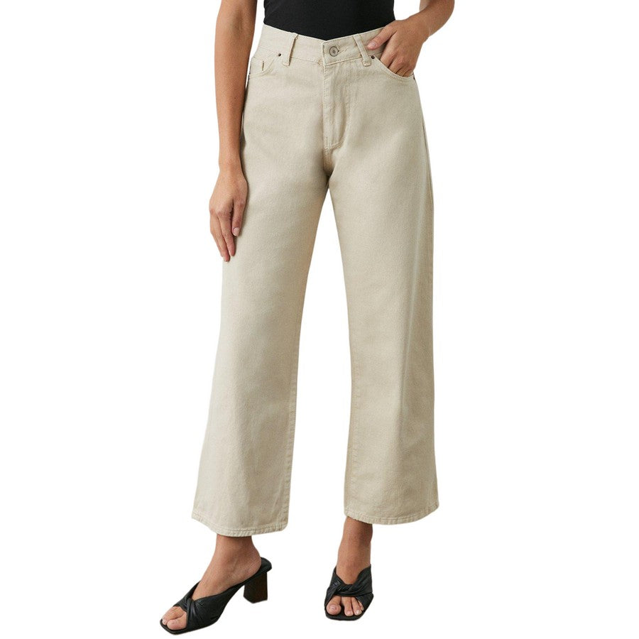 Stone - Front - Principles Womens-Ladies Mom Jeans