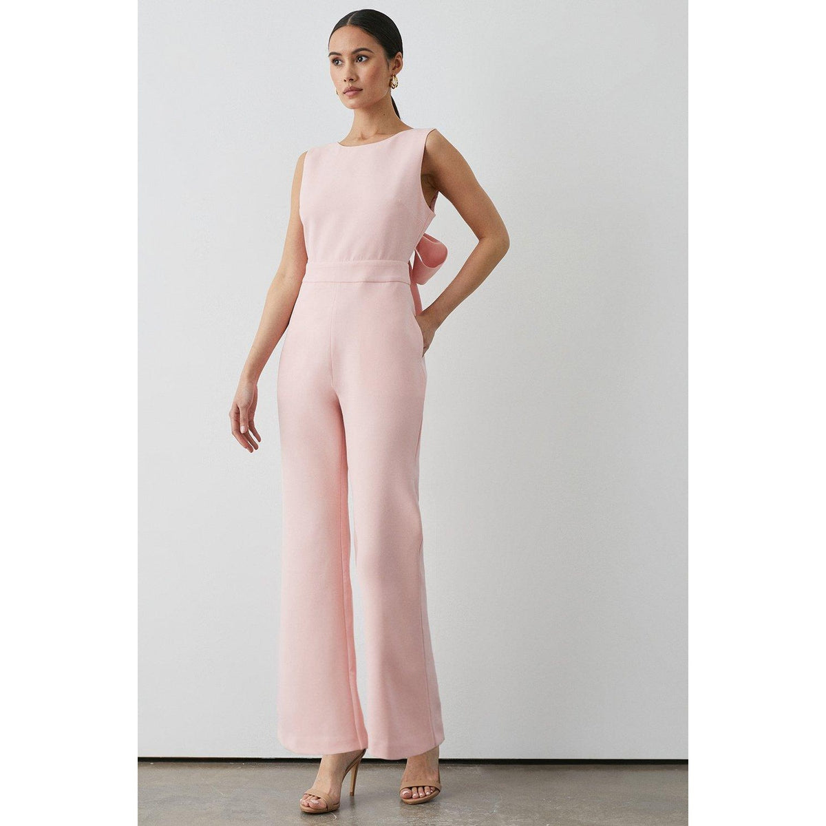 Principles Womens/Ladies Compact Crepe Tie Back Jumpsuit – Universal ...
