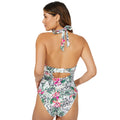 Multicoloured - Back - Gorgeous Womens-Ladies Jungle Non-Padded Tankini Top
