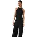 Black - Lifestyle - Principles Womens-Ladies Twist Neck Jumpsuit