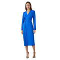 Cobalt - Front - Principles Womens-Ladies Jersey Twisted Midi Dress