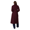 Berry - Back - Principles Womens-Ladies Longline Double-Breasted Oversized Coat