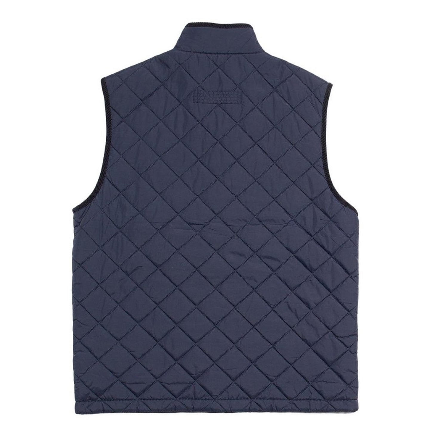 Navy - Front - Maine Mens Quilted Lightweight Tailored Gilet