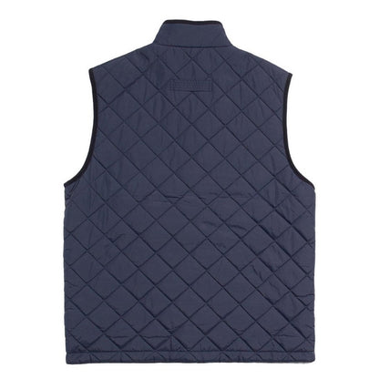 Navy - Front - Maine Mens Quilted Lightweight Tailored Gilet