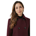 Berry - Side - Principles Womens-Ladies Double-Breasted Dolly Coat
