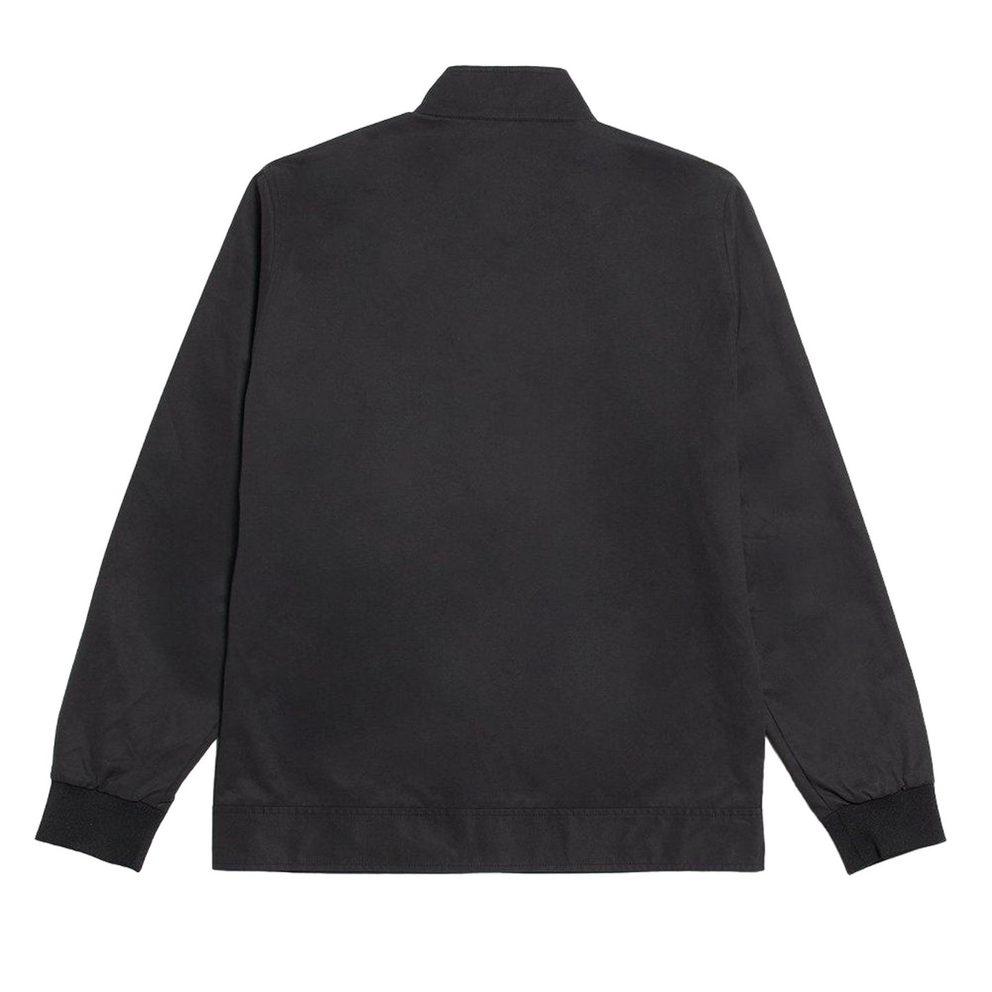 Black - Back - Maine Mens Harrington Cotton Jacket