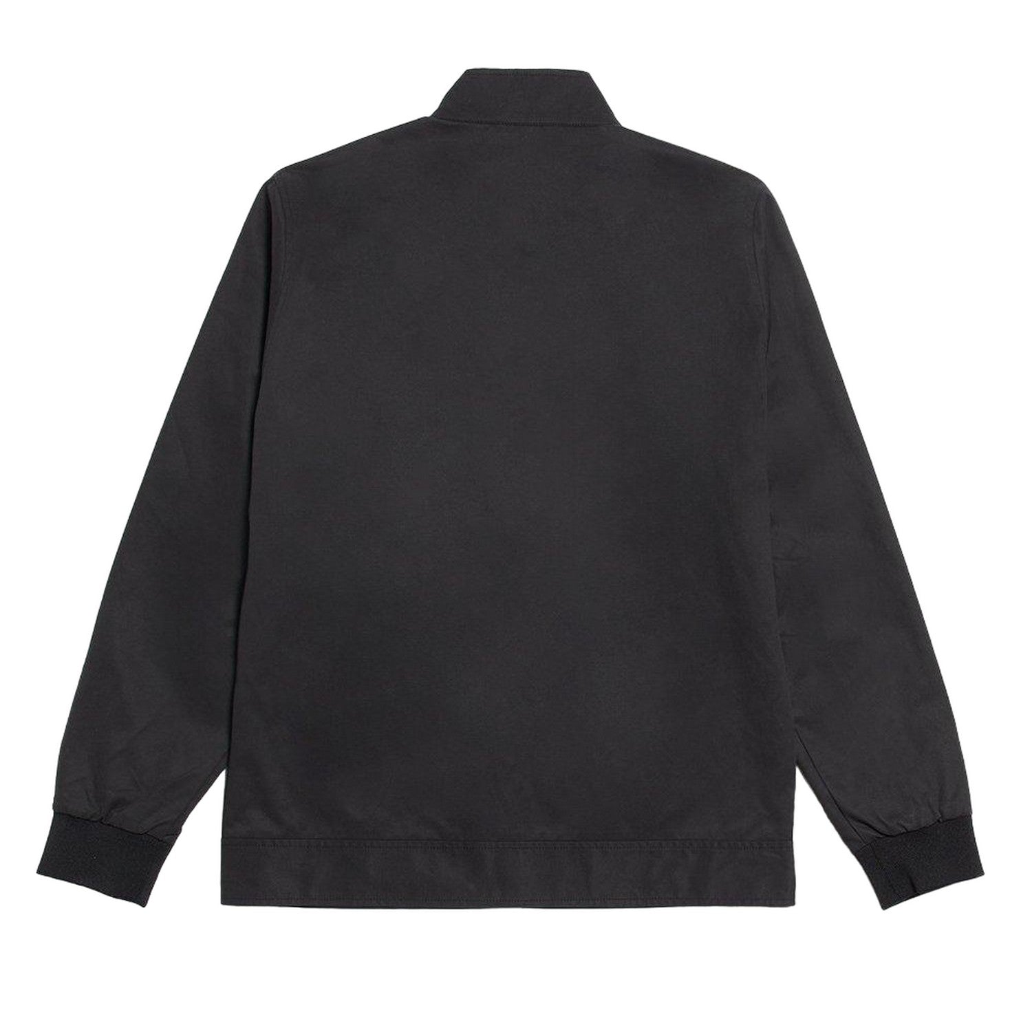 Black - Back - Maine Mens Harrington Cotton Jacket