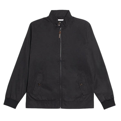Black - Front - Maine Mens Harrington Cotton Jacket