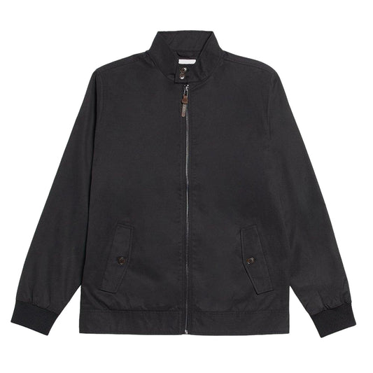 Black - Front - Maine Mens Harrington Cotton Jacket