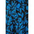 Blue - Pack Shot - Principles Womens-Ladies Floral Tiered Shirt Dress