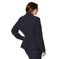 Navy - Back - Principles Womens-Ladies Belted Single-Breasted Blazer