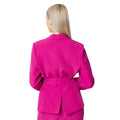 Pink - Back - Principles Womens-Ladies Belted Single-Breasted Blazer
