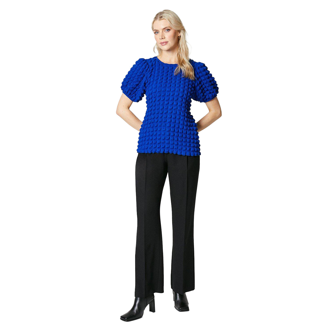 Cobalt - Lifestyle - Principles Womens-Ladies Textured T-Shirt