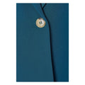 Teal - Side - Principles Womens-Ladies Single-Breasted Blazer