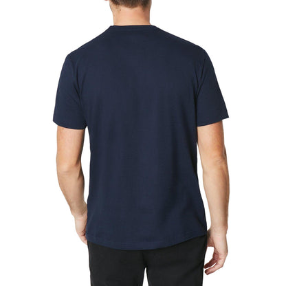 Navy - Back - Maine Mens Badge T-Shirt