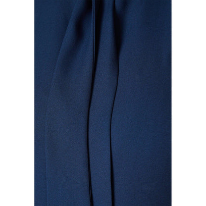 Navy - Pack Shot - Principles Womens-Ladies Tie Neck Midi Dress