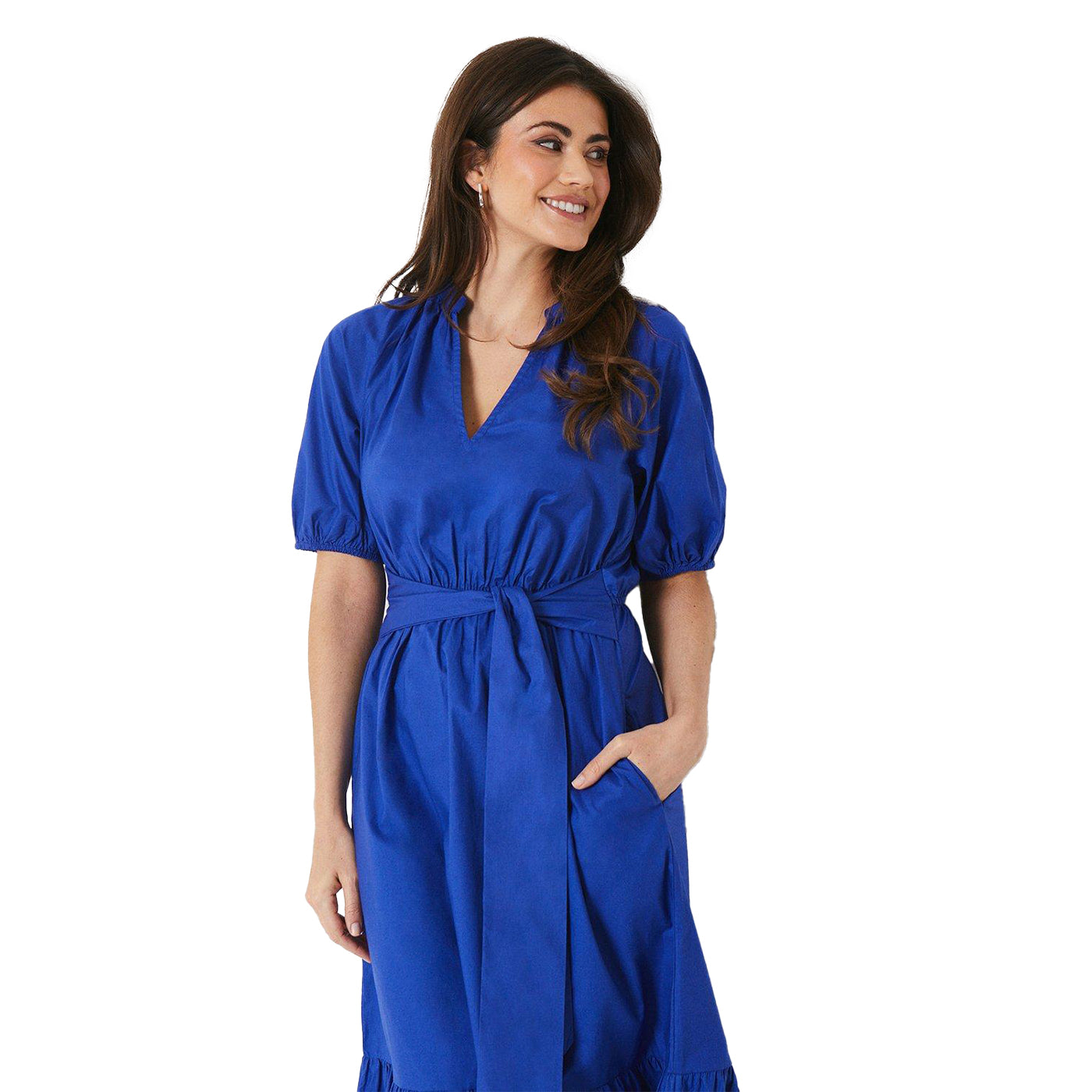 Cobalt - Lifestyle - Principles Womens-Ladies Tiered Midi Dress