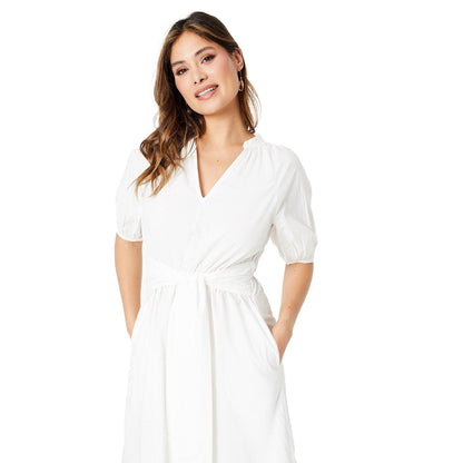 Ivory - Lifestyle - Principles Womens-Ladies Tiered Midi Dress