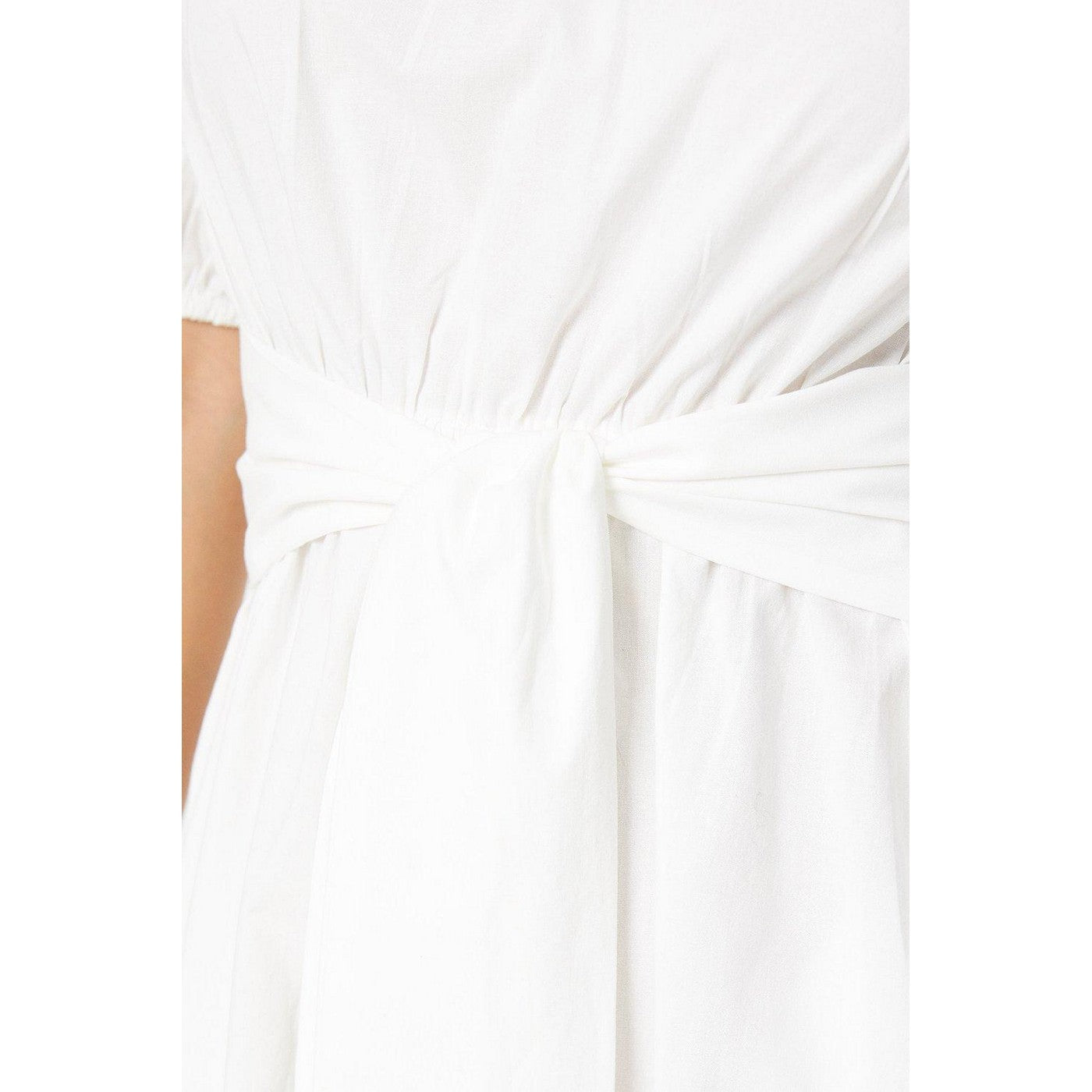 Ivory - Pack Shot - Principles Womens-Ladies Tiered Midi Dress