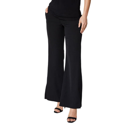 Black - Lifestyle - Principles Womens-Ladies Super Wide Leg Trousers