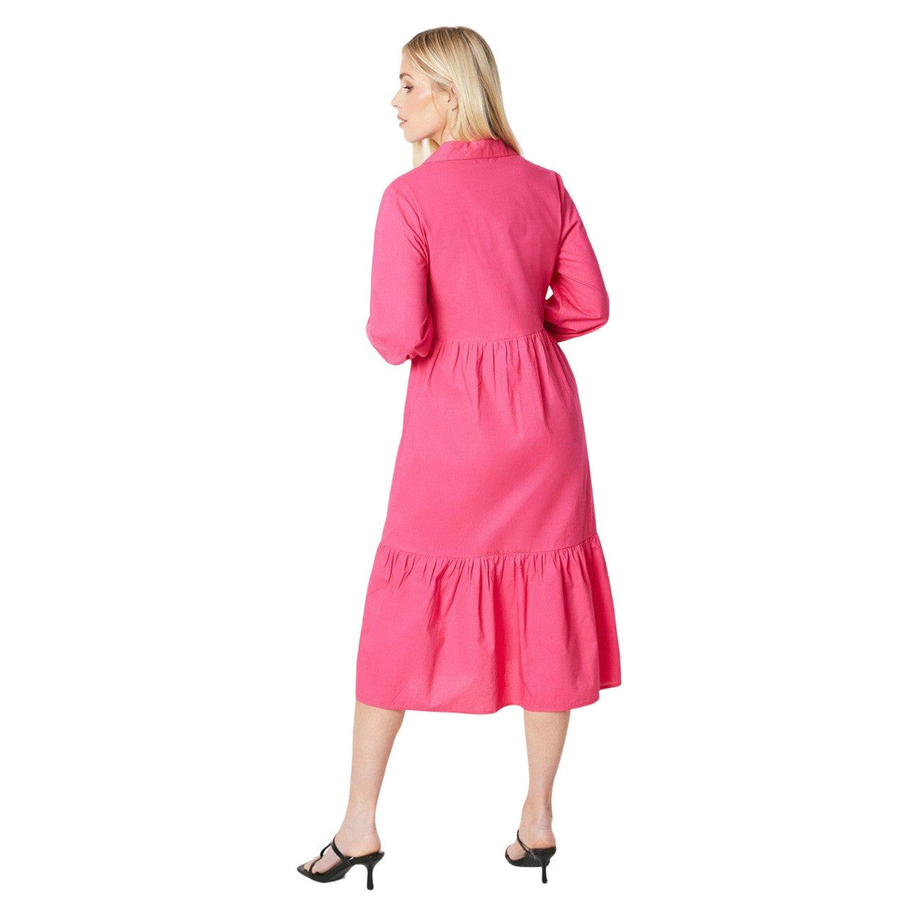 knee length dresses for ladies Debenhams Womens/Ladies Poplin Petite Midi Shirt Dress – Universal Textiles