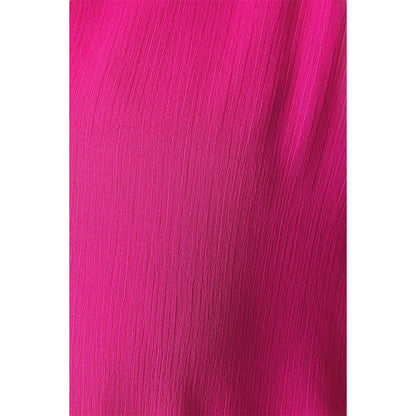 Pink - Side - Principles Womens-Ladies Bubble Hem Top