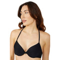 Black - Side - Debenhams Womens-Ladies Twisted Underwired Bikini Top