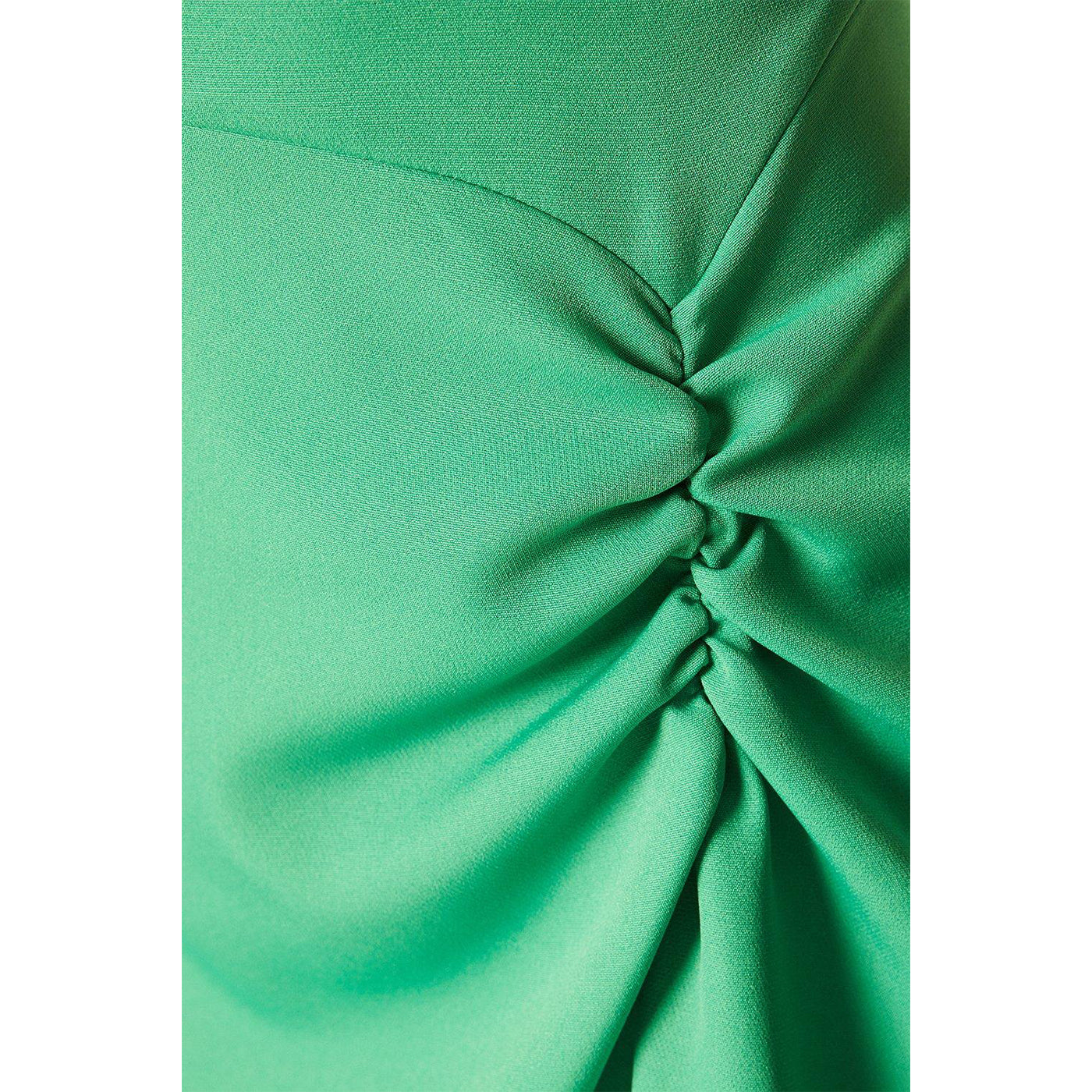 Green - Side - Principles Womens-Ladies Occasion Ruched Side Fitted And Flared Midi Dress