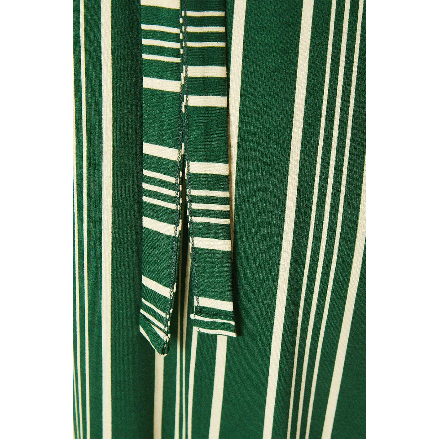 Green - Side - Principles Womens-Ladies Collared Jersey Wrap Midi Dress