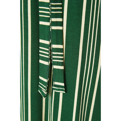 Green - Side - Principles Womens-Ladies Collared Jersey Wrap Midi Dress