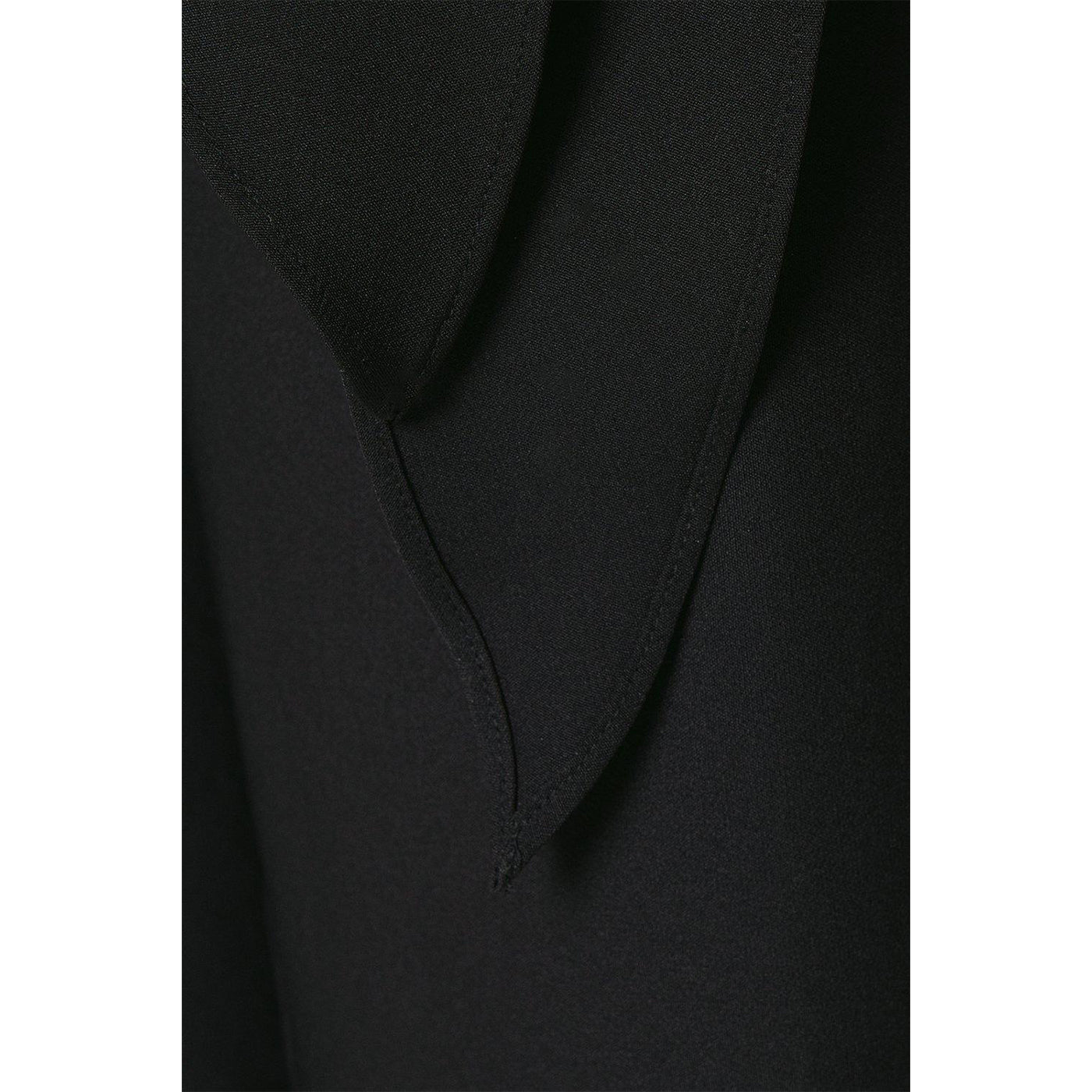 Black - Side - Principles Womens-Ladies Plain Waist Tie Jumpsuit