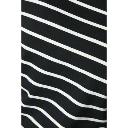 Ivory-Black - Side - Principles Womens-Ladies Jersey Relaxed Fit Long-Sleeved Top