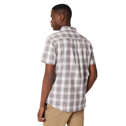 Blush Pink - Back - Maine Mens Tonal Short-Sleeved Shirt