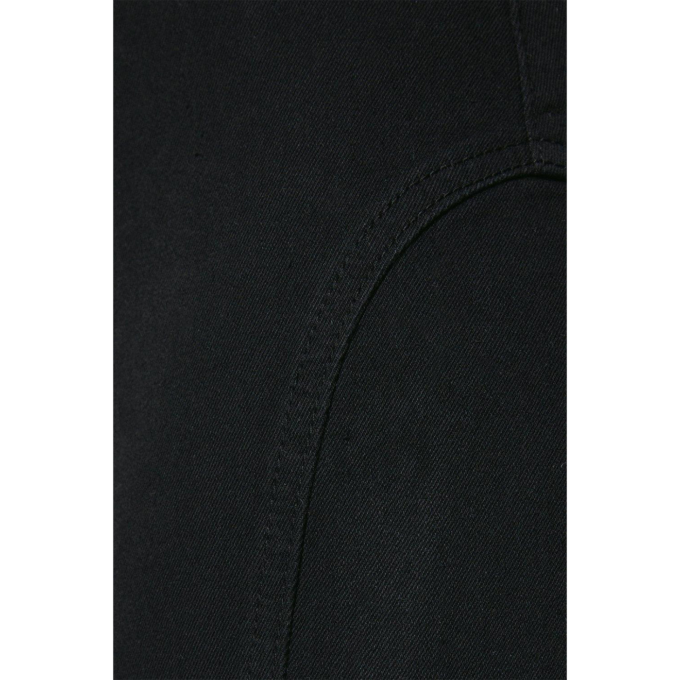 Black - Side - Principles Womens-Ladies Detail Seams Flared Jeans
