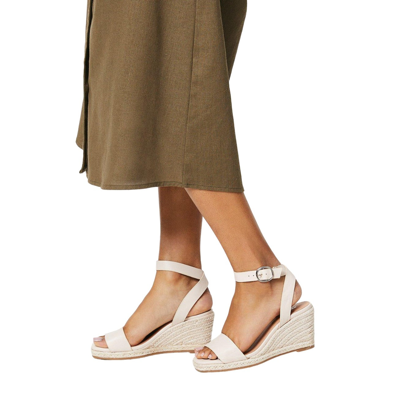 Bone - Lifestyle - Principles Womens-Ladies Penny Espadrilles
