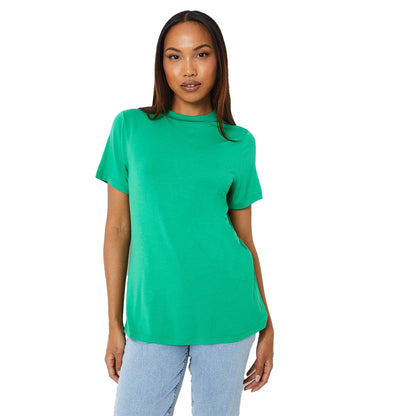 Green - Front - Principles Womens-Ladies Plain Soft Touch T-Shirt